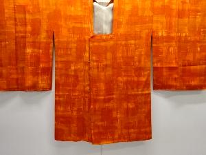 未使用品　抽象模様道行コート